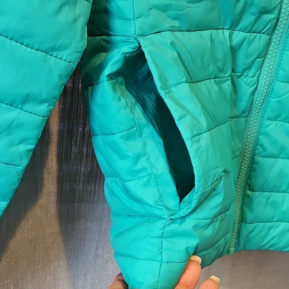 Lands' End Teal Jacket - Picture 4 of 16